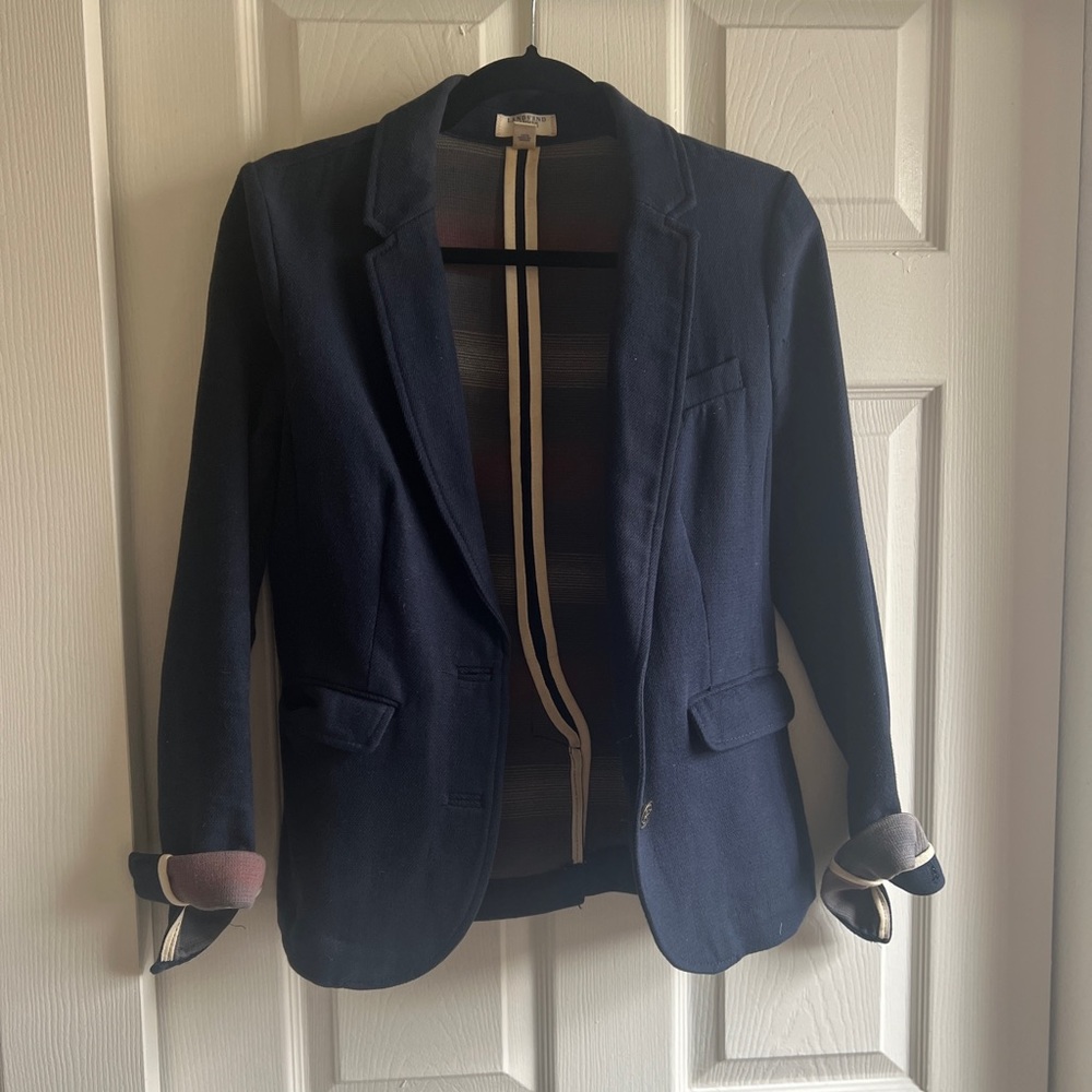 Size 2 Lands End Canvas Blazer